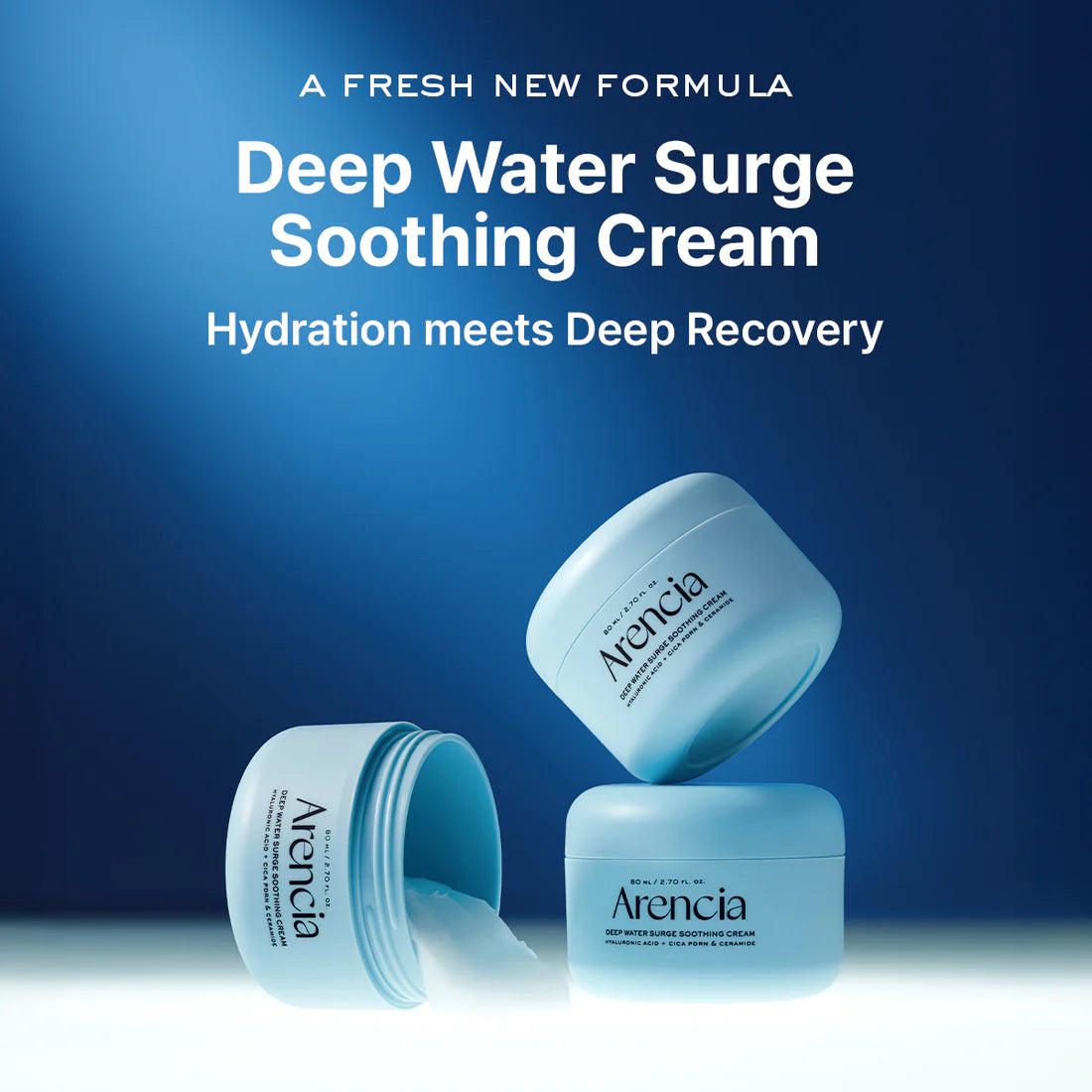 [Arencia] Deep Water Surge Soothing Cream 80ml