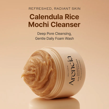[Arencia] Calendula Rice Mochi Cleanser 120g