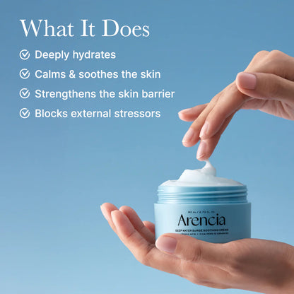 [Arencia] Deep Water Surge Soothing Cream 80ml