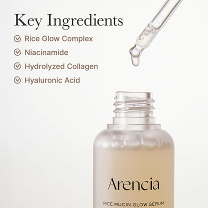 [Arencia] Rice Mucin Glow Serum 30ml