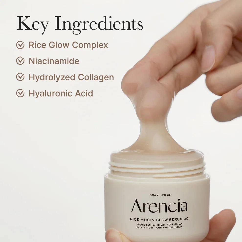 [Arencia] Rice Mucin Glow Serum 30 50g