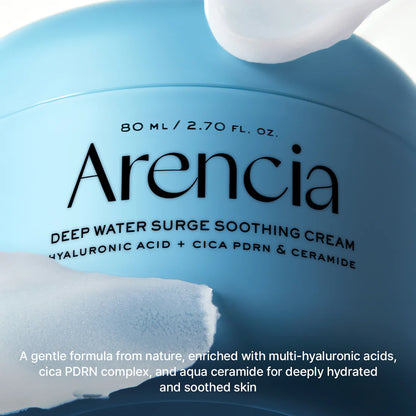 [Arencia] Deep Water Surge Soothing Cream 80ml