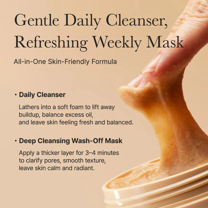 [Arencia] Calendula Rice Mochi Cleanser 120g