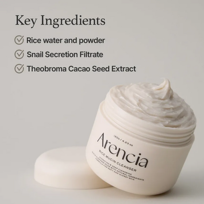 [Arencia] Rice Mucin Cleanser 120g
