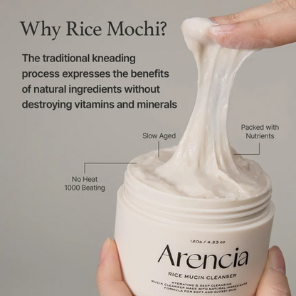 [Arencia] Rice Mucin Cleanser 120g