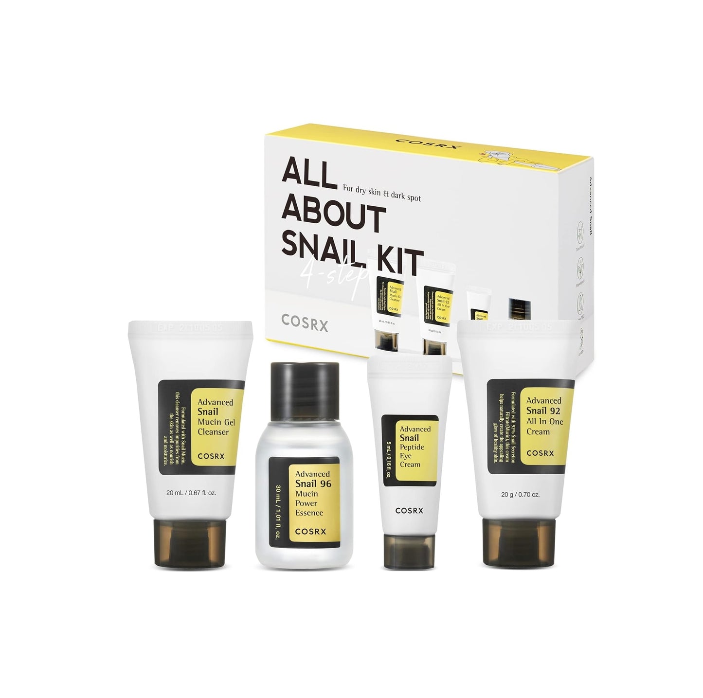 [Cosrx] All About Snail Trial Kit 4 pcs