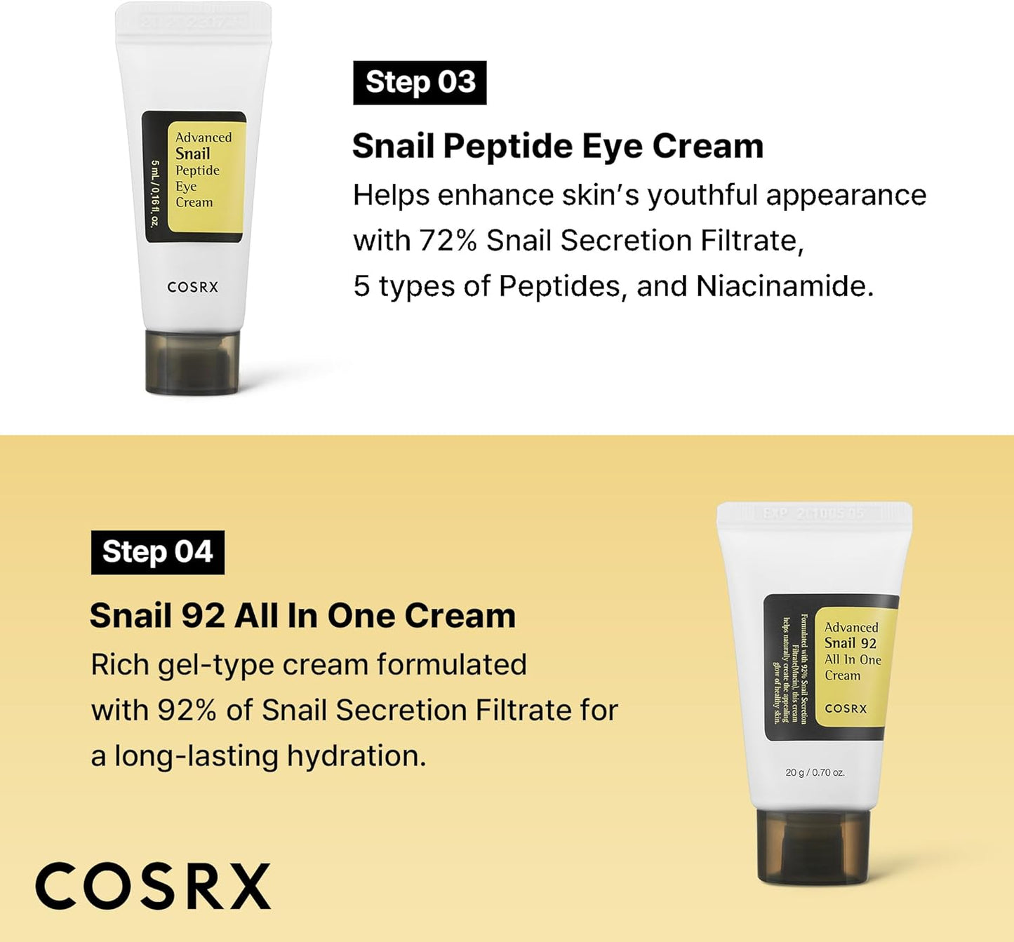 [Cosrx] All About Snail Trial Kit 4 pcs