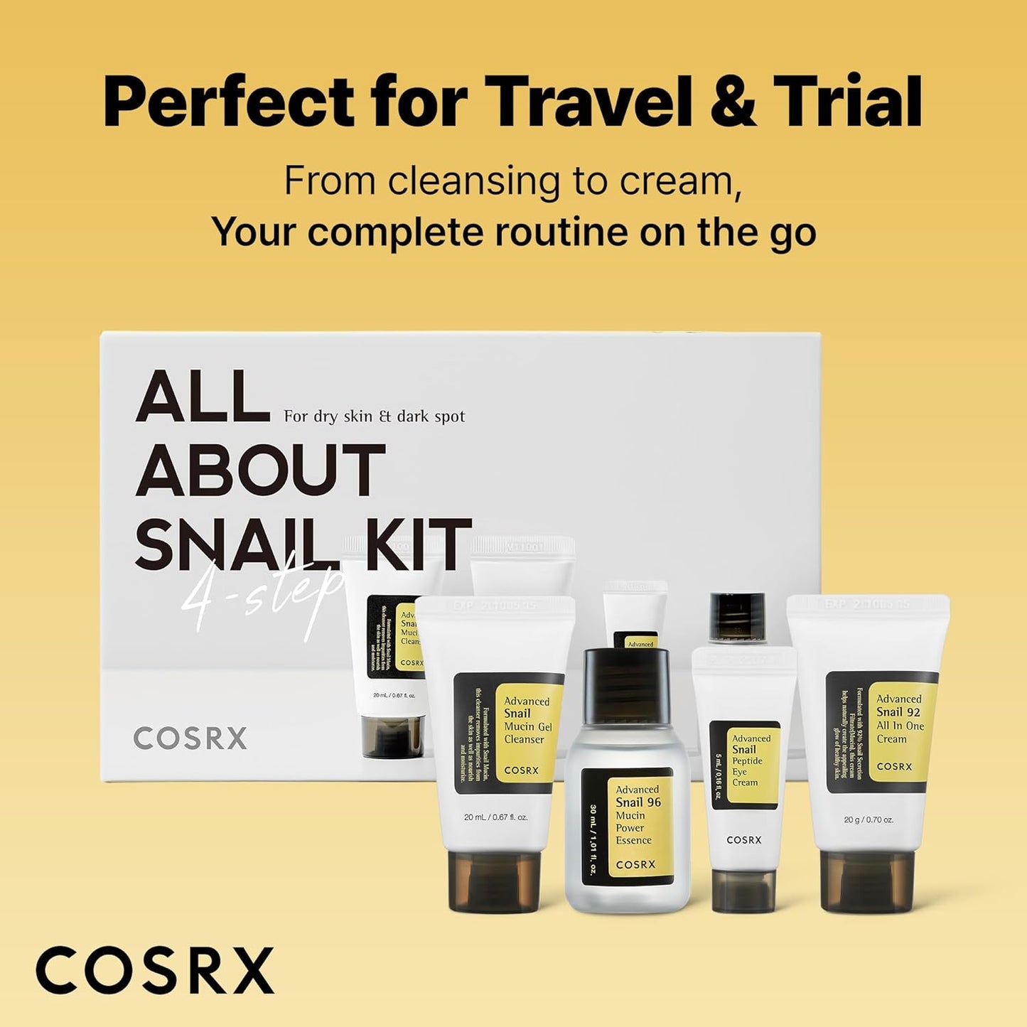 [Cosrx] All About Snail Trial Kit 4 pcs