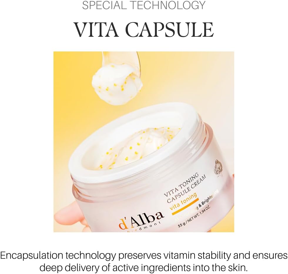 [d'Alba] Vita Toning Capsule Cream 55g