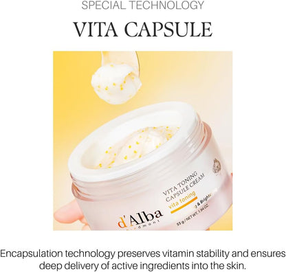 [d'Alba] Vita Toning Capsule Cream 55g