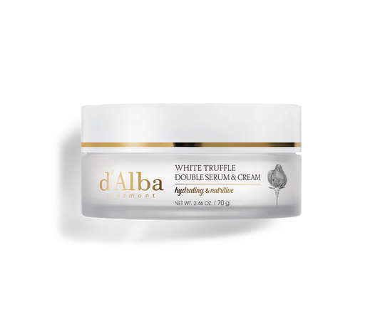 [D'Alba] White Truffle Double Serum & Cream 70g
