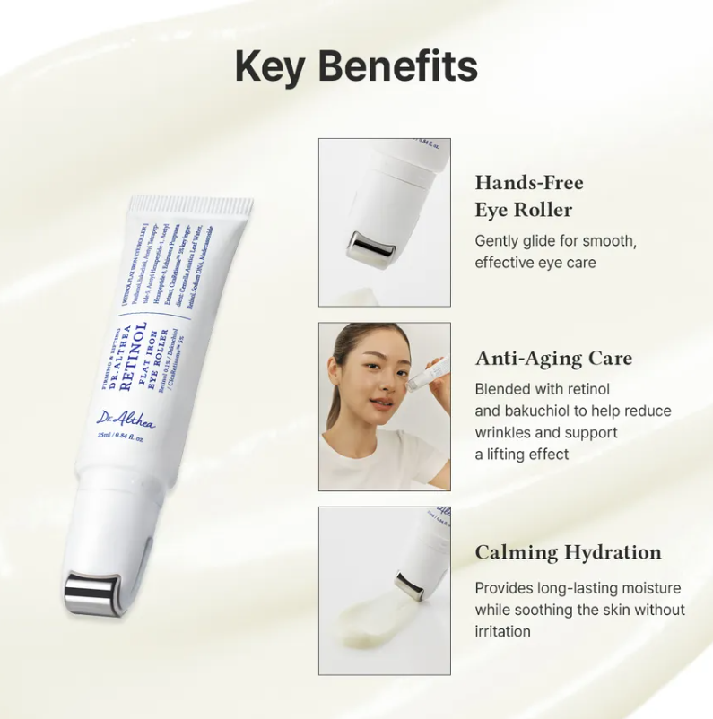 [Dr. Althea] Retinol Flat Iron Eye Roller 25ml