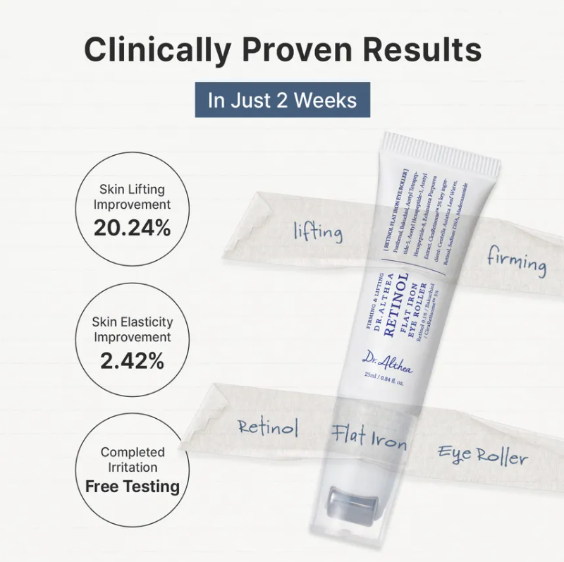 [Dr. Althea] Retinol Flat Iron Eye Roller 25ml