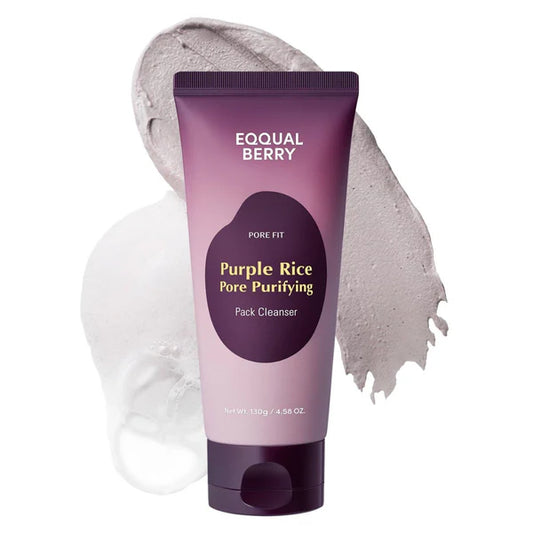 [Eqqualberry] Purple Rice Pore Purifying Pack Cleanser 130g