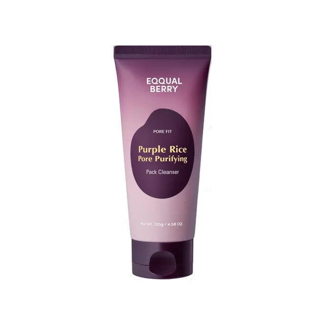 [Eqqualberry] Purple Rice Pore Purifying Pack Cleanser 130g