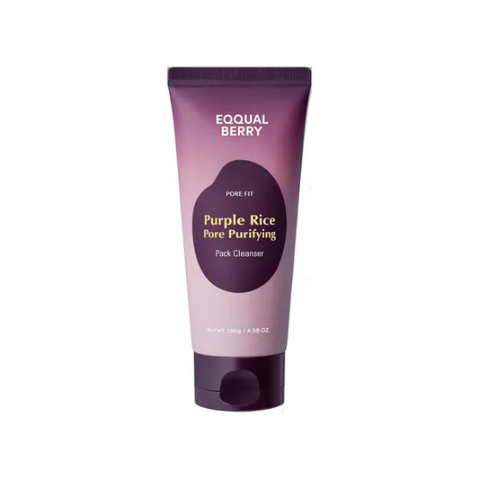 [Eqqualberry] Purple Rice Pore Purifying Pack Cleanser 130g