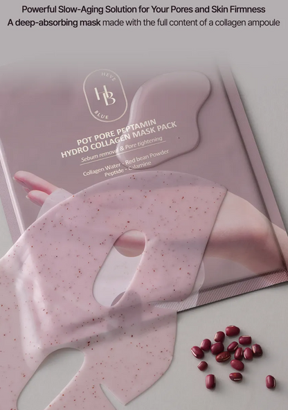 [Heveblue] Pot Pore Peptamin Hydro Collagen Mask 35g