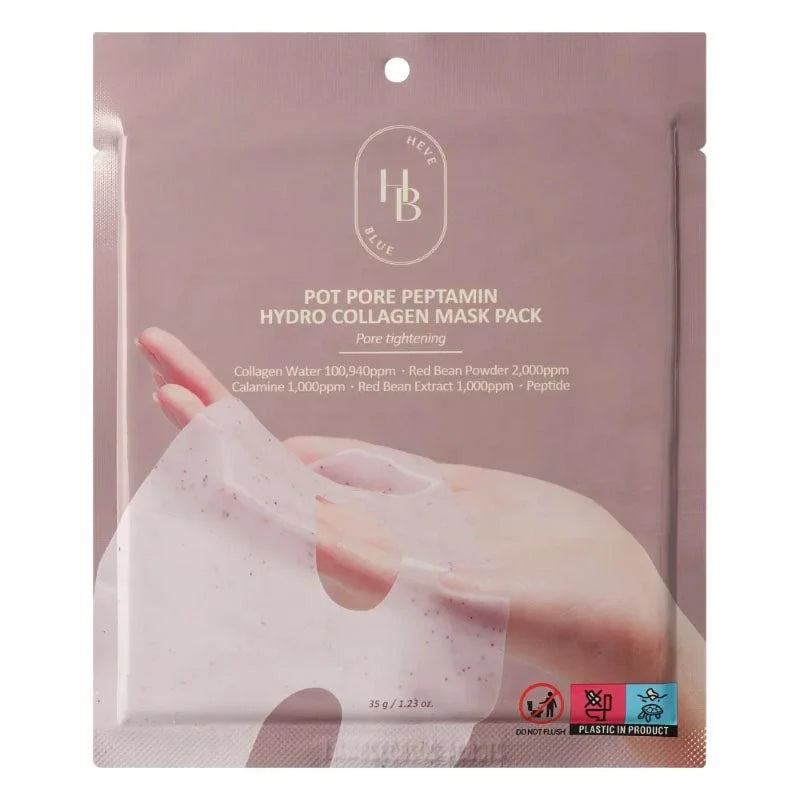 [Heveblue] Pot Pore Peptamin Hydro Collagen Mask 35g