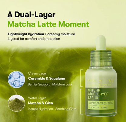 [VT Cosmetics] Matcha Cica Layer Serum 30ml