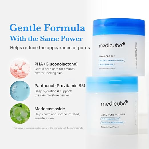 [Medicube] Zero Pore Mild Pad (70ea)