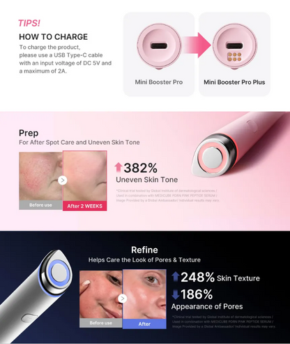 [Medicube] AGE-R Booster Pro Mini PLUS Pink
