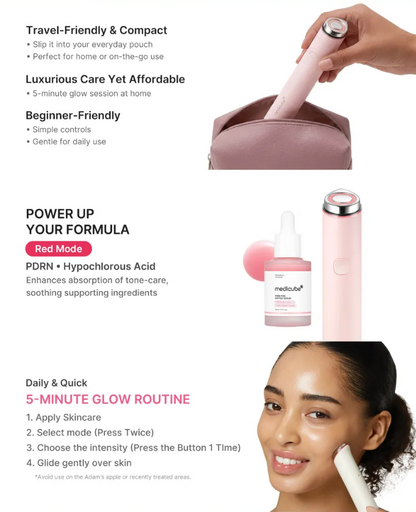 [Medicube] AGE-R Booster Pro Mini PLUS Pink