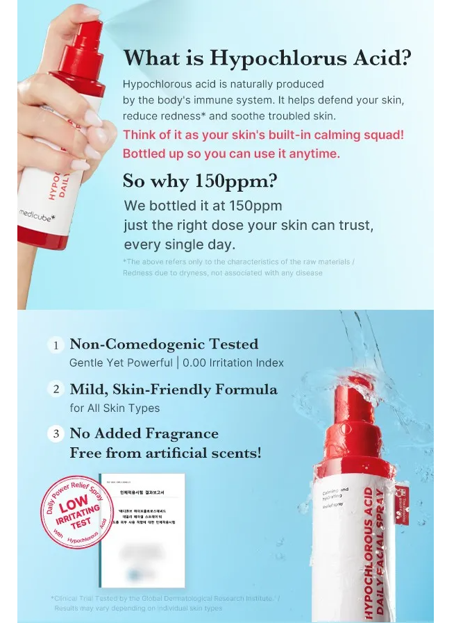 [Medicube] Hypochlorous Acid Daily Facial Spray