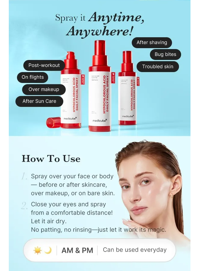 [Medicube] Hypochlorous Acid Daily Facial Spray