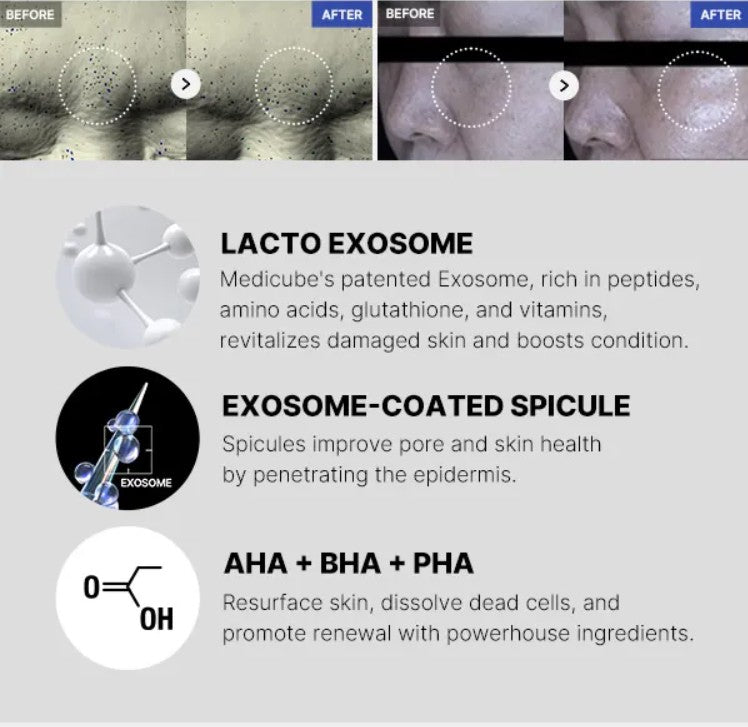 [Medicube] One Day Exosome Shot Pore Ampoule 7500 30ml
