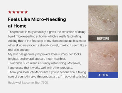 [Medicube] One Day Exosome Shot Pore Ampoule 7500 30ml