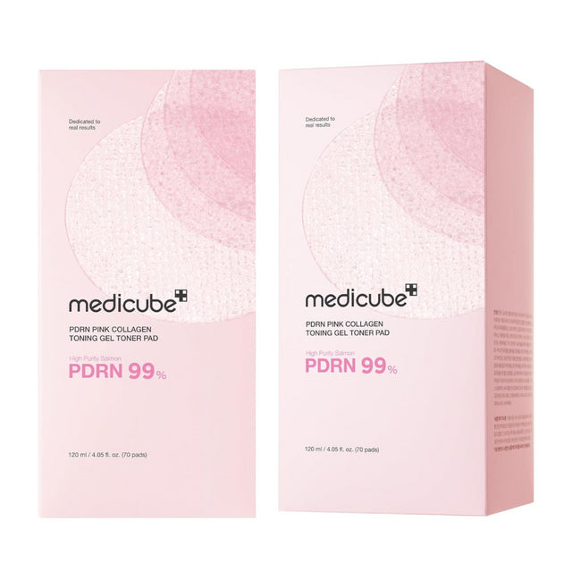 [Medicube] PDRN Pink Collagen Toning Gel Toner Pad (70 Pads)
