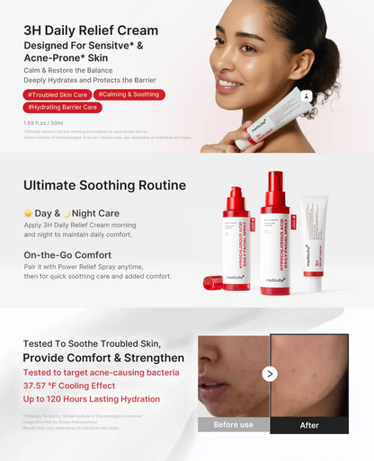 [Medicube] 3H Relief Cream 50ml