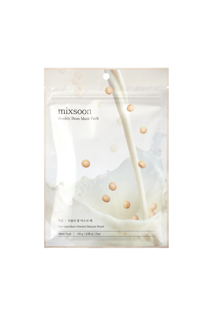 [Mixsoon] Weekly Bean Mask Pack 130g (7sheets)