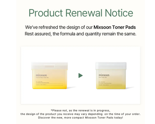 [Mixsoon] Bean Toner Pad (70 Pads) 280ml