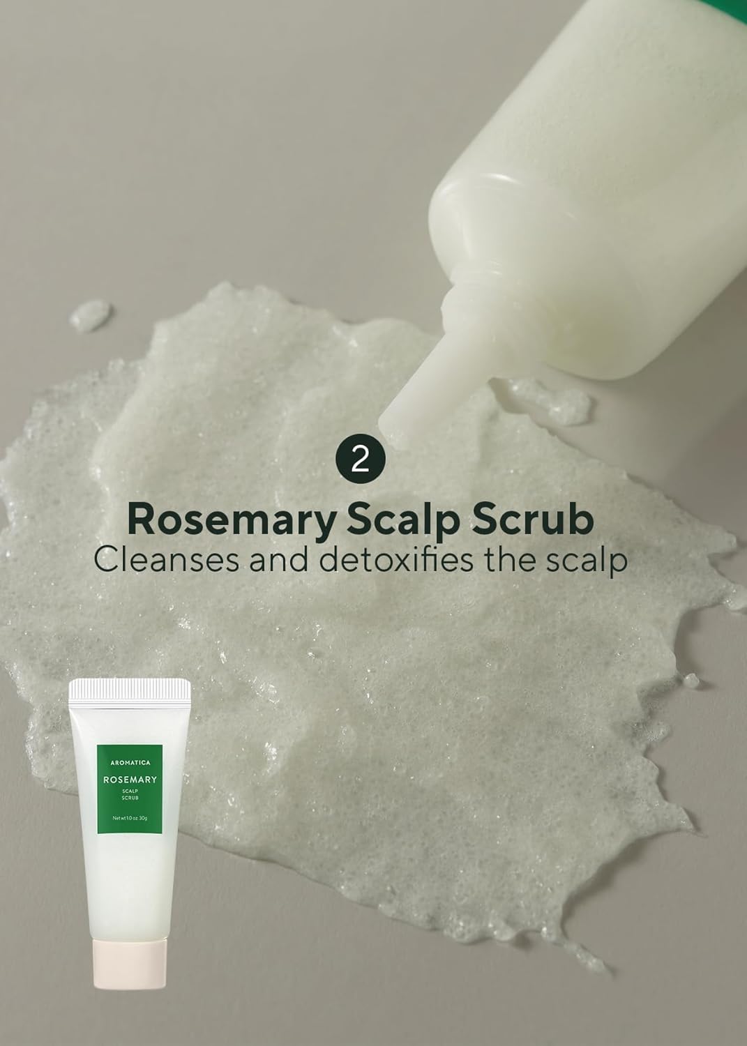 [Aromatica] Rosemary Scalp Scaling Trial Kit