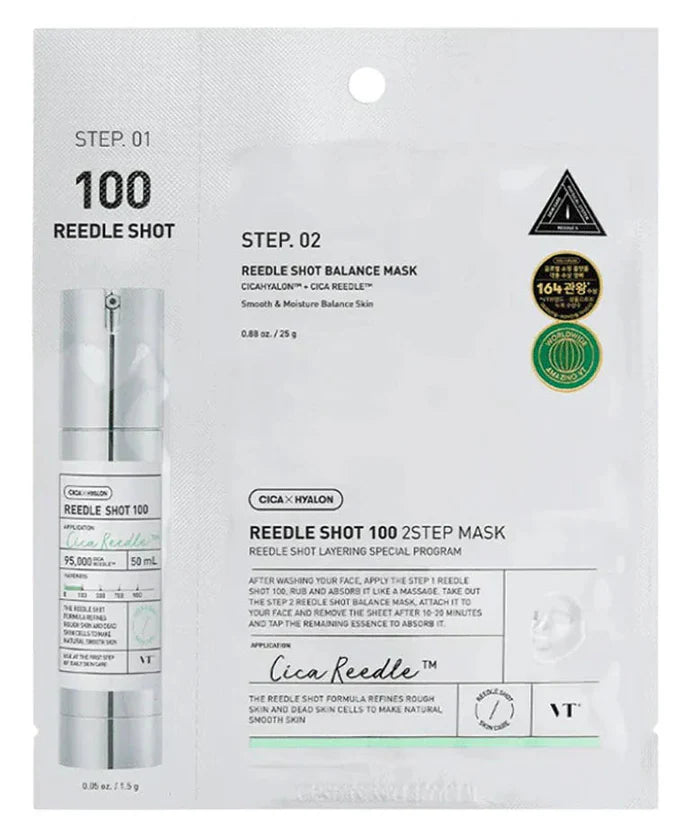 [VT Cosmetics] Reedle Shot 100 (2-Step Mask)