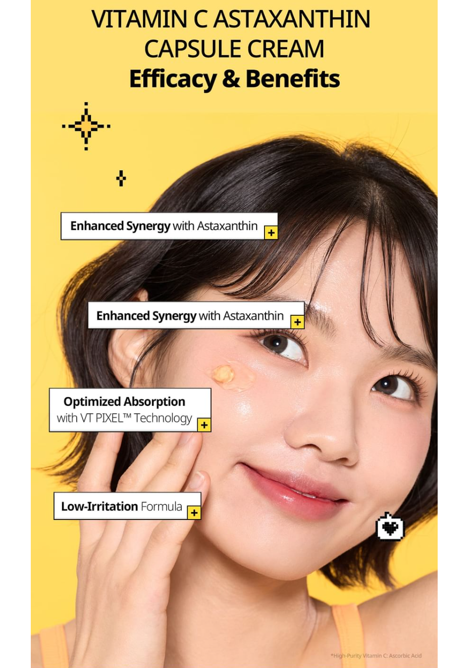 [VT Cosmetics] Vitamin C Astaxanthin Capsule Cream 50ml