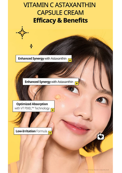 [VT Cosmetics] Vitamin C Astaxanthin Capsule Cream 50ml