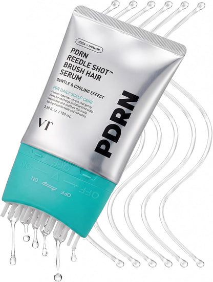 [VT Cosmetics] PDRN Reedle Shot Brush Hair Serum 100ml