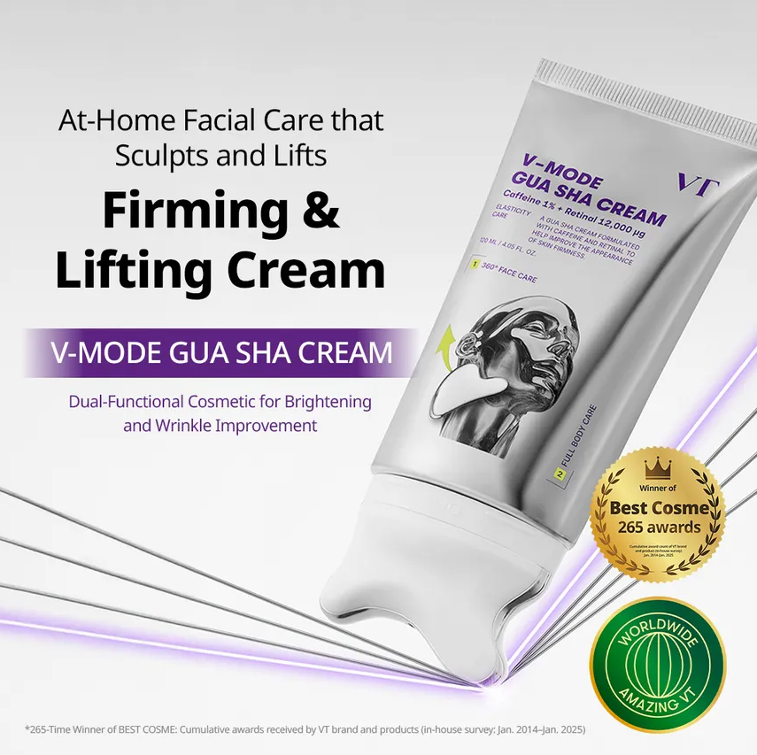 [VT Cosmetics] V-Mode Gua Sha Cream 120ml