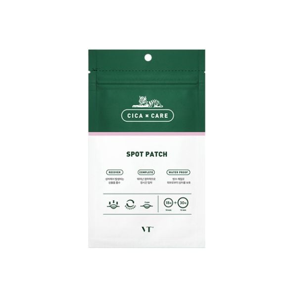 [VT Cosmetics] Cica Spot Patch 48 Patches (18 x 10mm, 30 x 12mm)