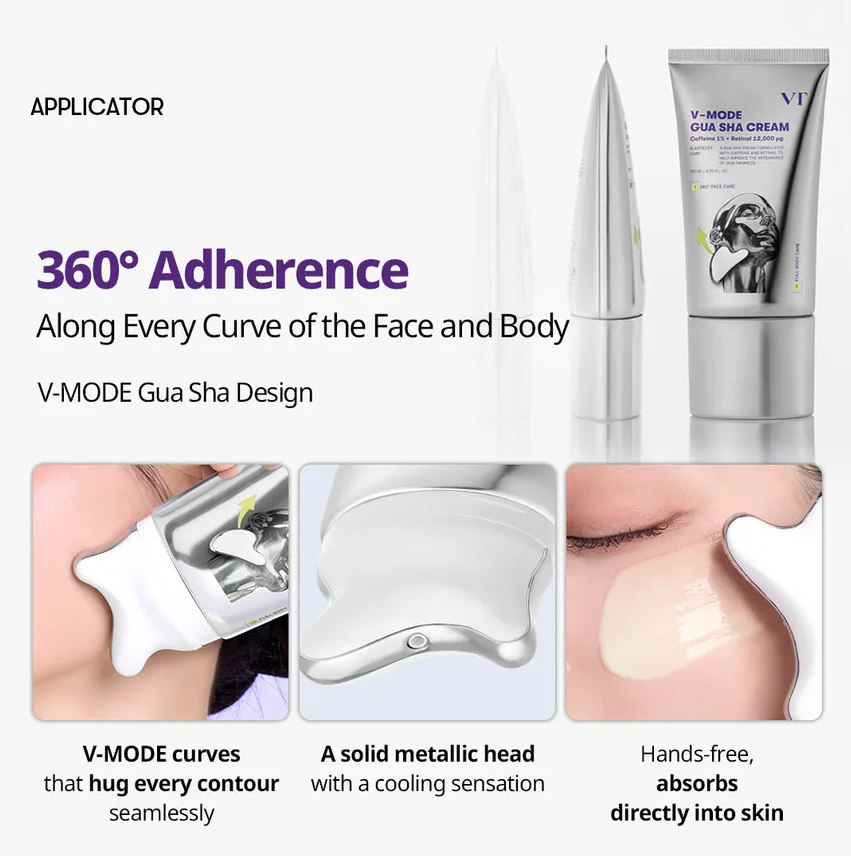 [VT Cosmetics] V-Mode Gua Sha Cream 120ml