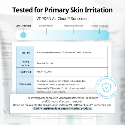 [VT Cosmetics] PDRN Air Cloud Sunscreen 50ml