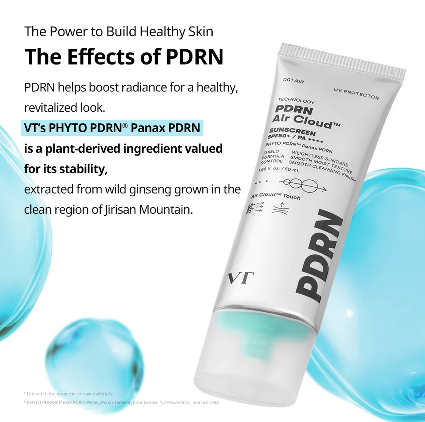 [VT Cosmetics] PDRN Air Cloud Sunscreen 50ml